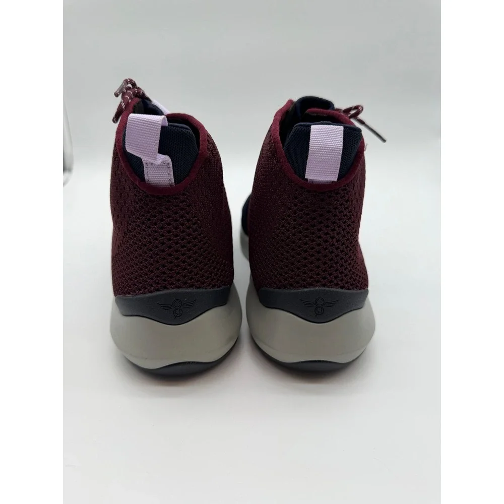 Creative Recreation Modica Dark Burgundy Navy Knit High Top Sneakers Mens 9
